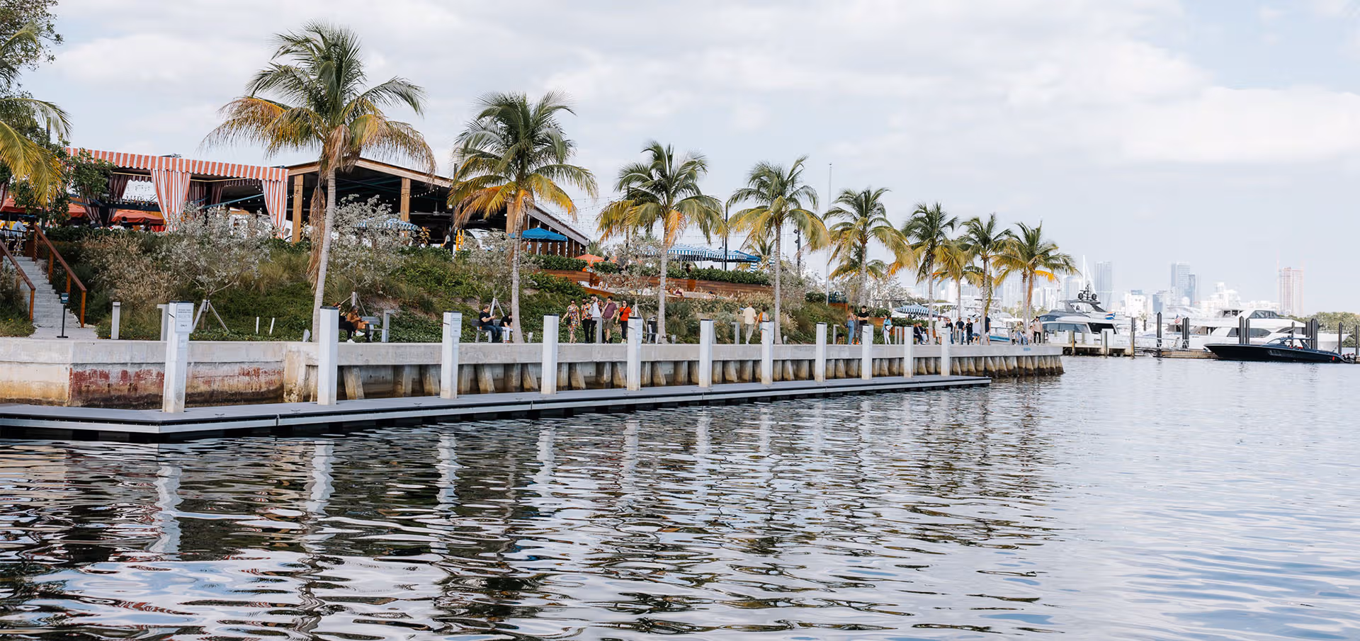 Regatta Grove - Cocktails, waterfront views, and friends enjoying Miami's premier destination in Coconut Grove