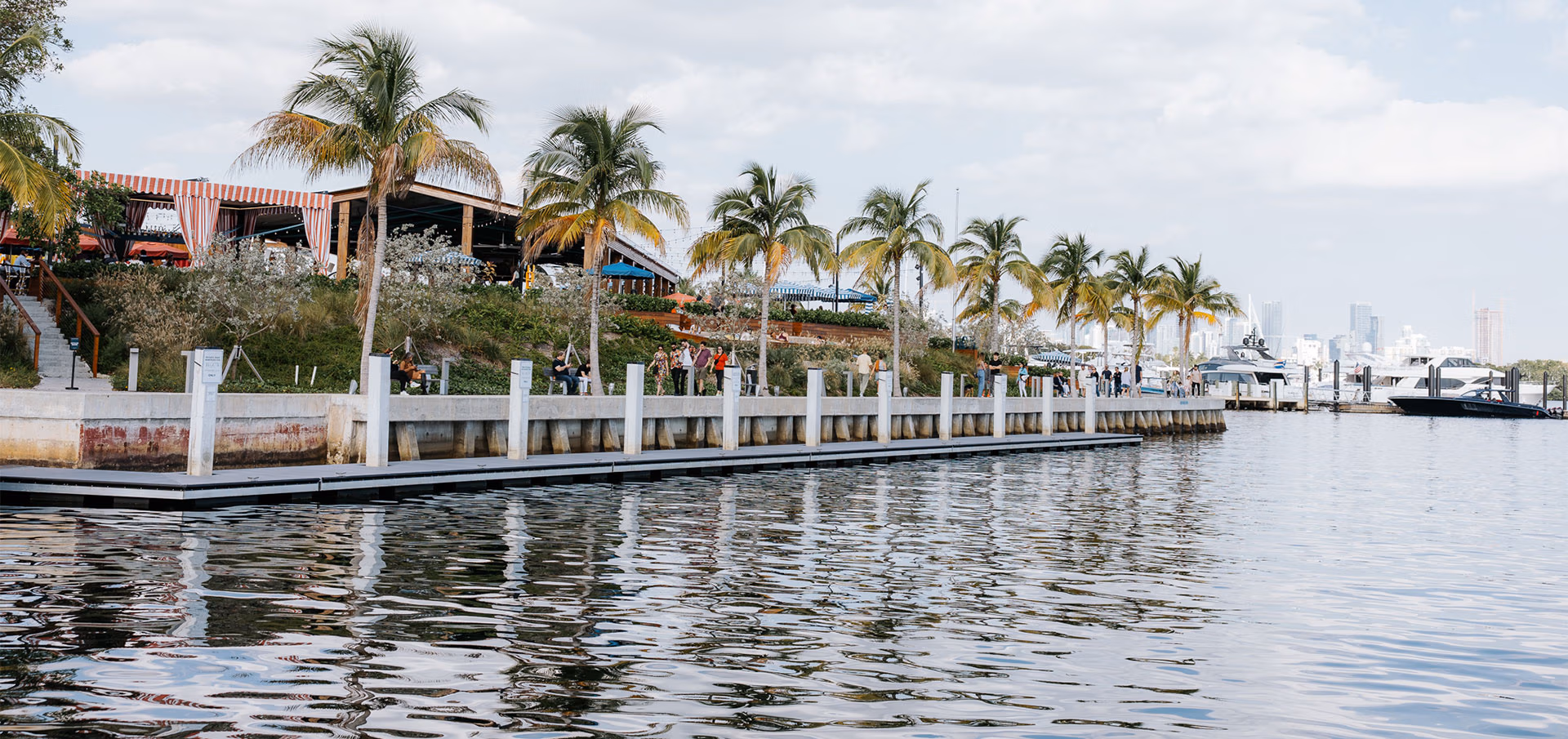 Regatta Grove - Cocktails, waterfront views, and friends enjoying Miami's premier destination in Coconut Grove