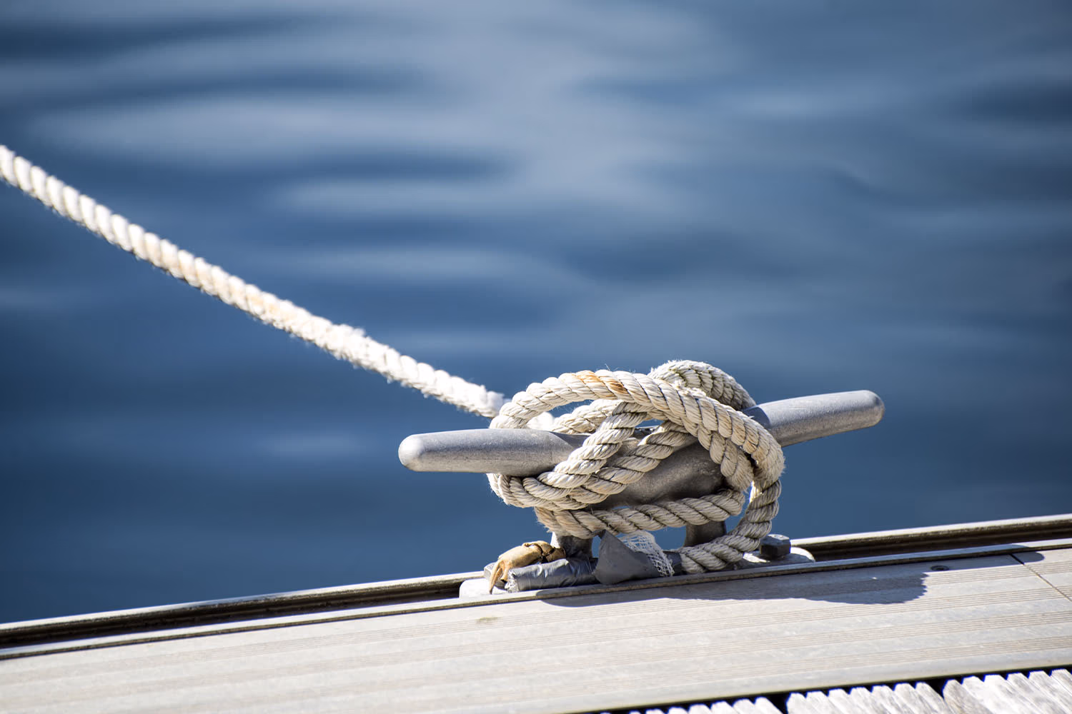 Nautical rope texture at Regatta Grove