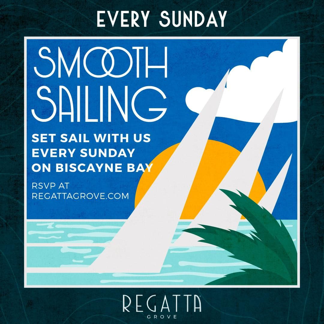 Smooth Sailing event flyer