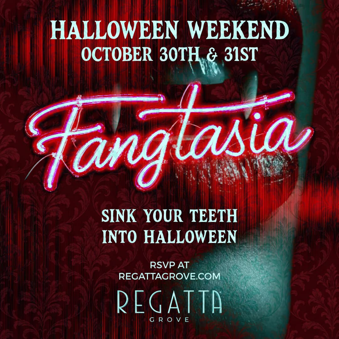 Halloween: Fangtasia event flyer