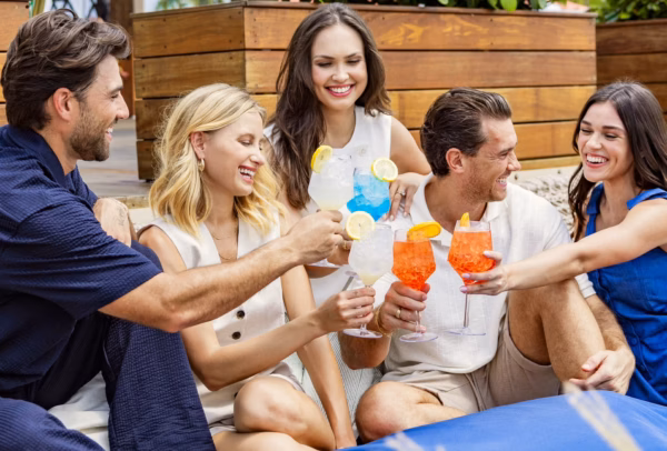 Happy hour cocktails