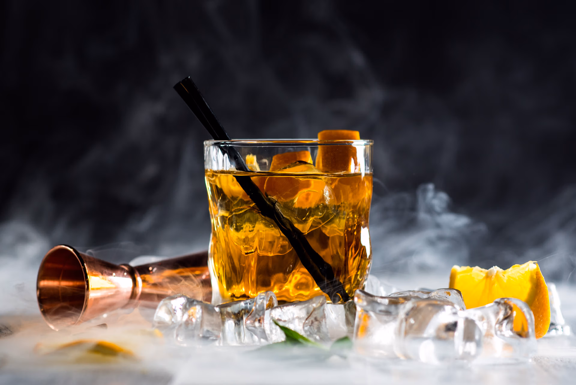 Smoked old fashioned - Regatta Grove Smoked old fashioned