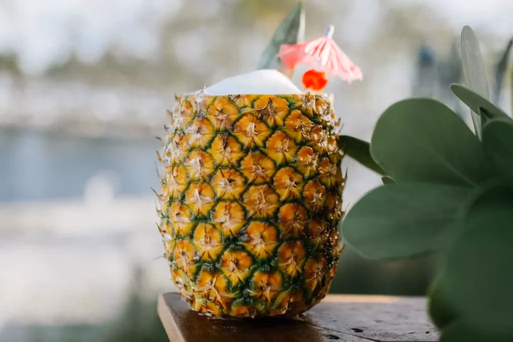 Pineapple cocktail